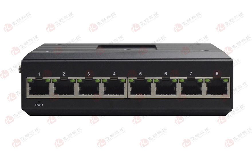 飛暢科技-工業(yè)軌式8路千兆電(支持WEB網(wǎng)管)交